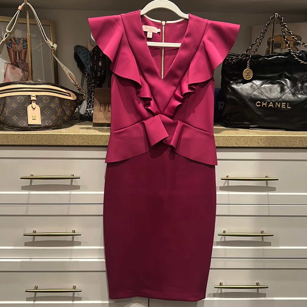 Ted Baker London Dress, statement sleeves